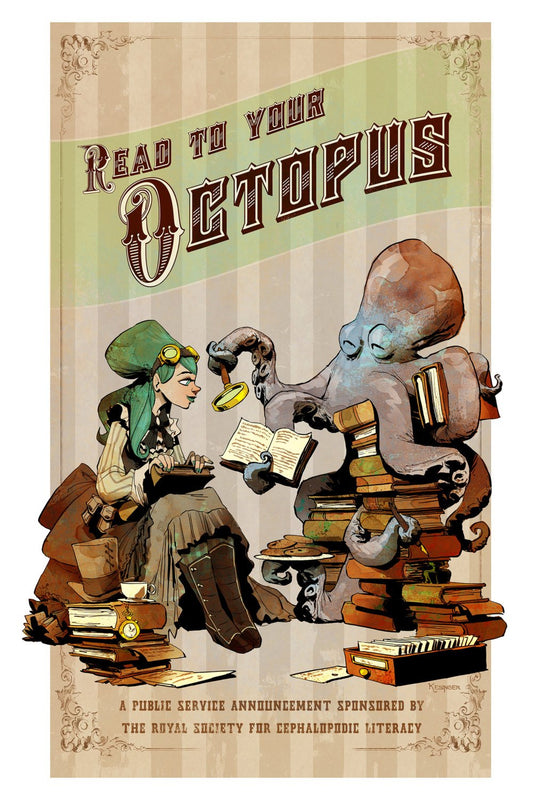 Read To Your Octopus Print