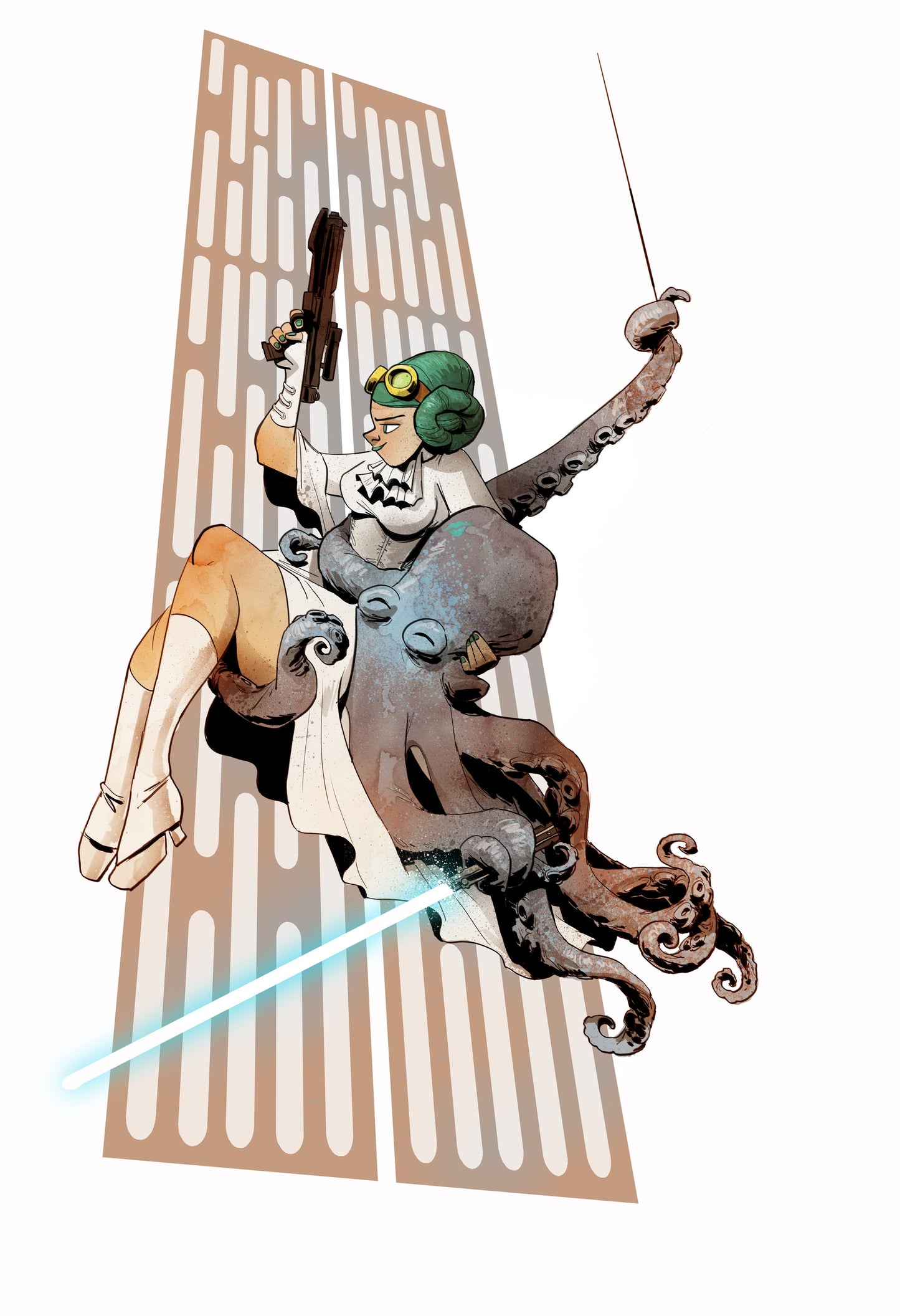 Otto Saves the Galaxy Print